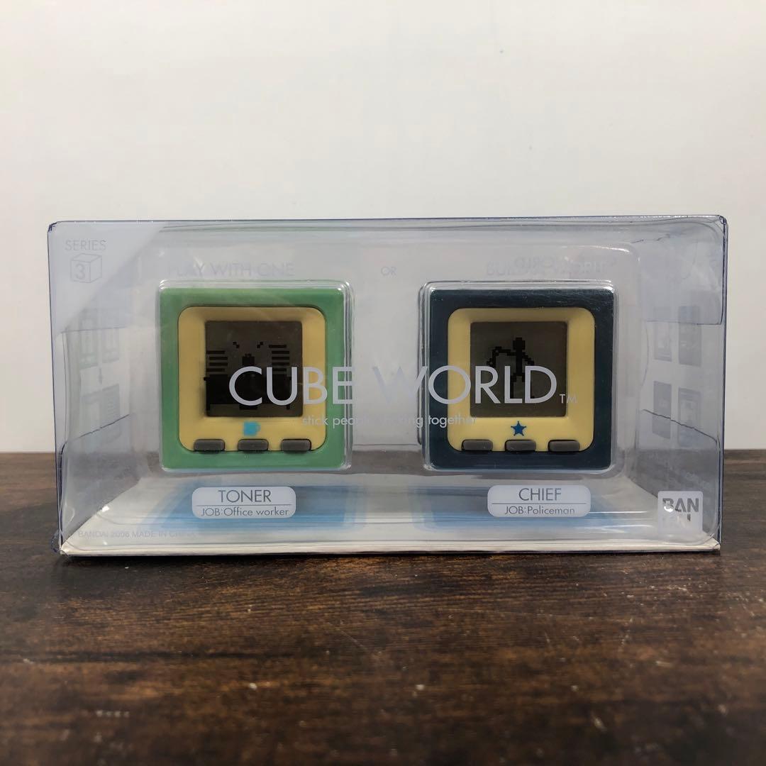 未開封 バンダイ CUBE WORLD Series3 TONER/CHIEF