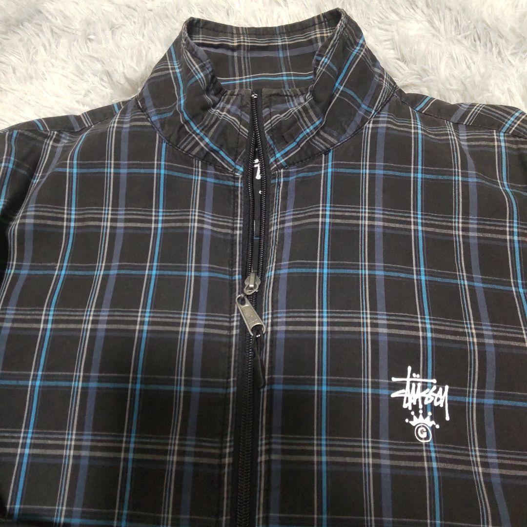 Stussy チェック柄 ジャンパー Mサイズ