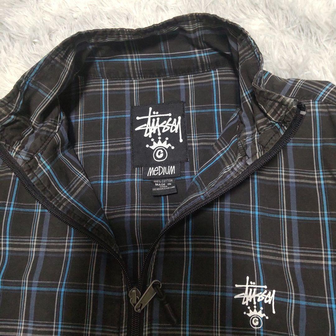 Stussy チェック柄 ジャンパー Mサイズ