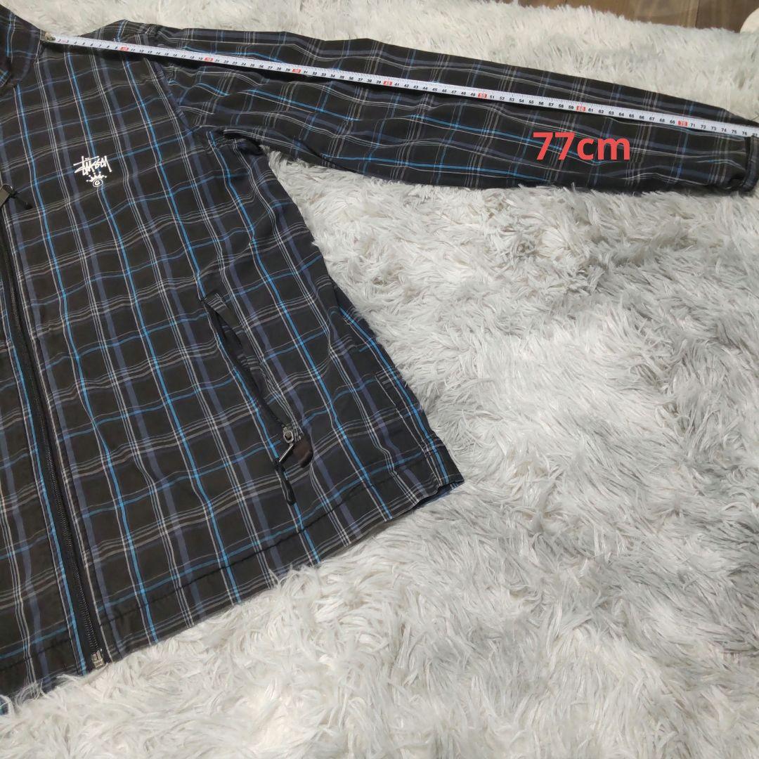 Stussy チェック柄 ジャンパー Mサイズ
