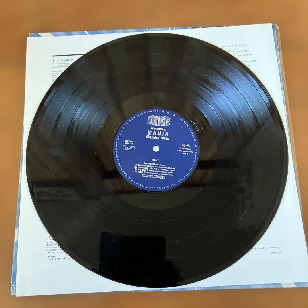 MANIA ジャーマンパワーメタル ヘヴィメタル　　レコード2枚セット