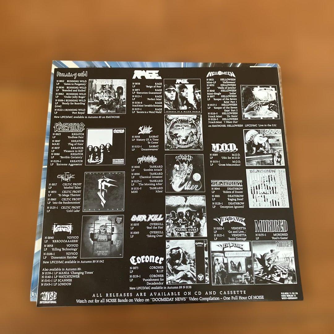 MANIA ジャーマンパワーメタル ヘヴィメタル　　レコード2枚セット