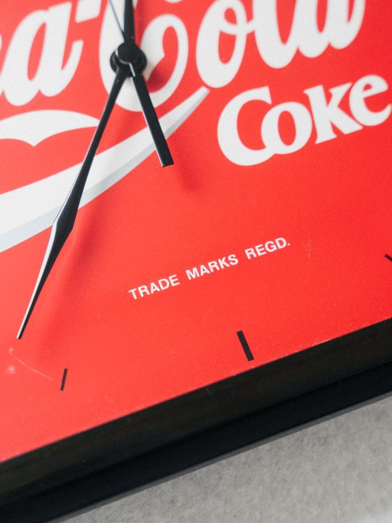 Coca-Cola ヴィンテージ 掛け時計 非売品　アメリカン　レトロポップ