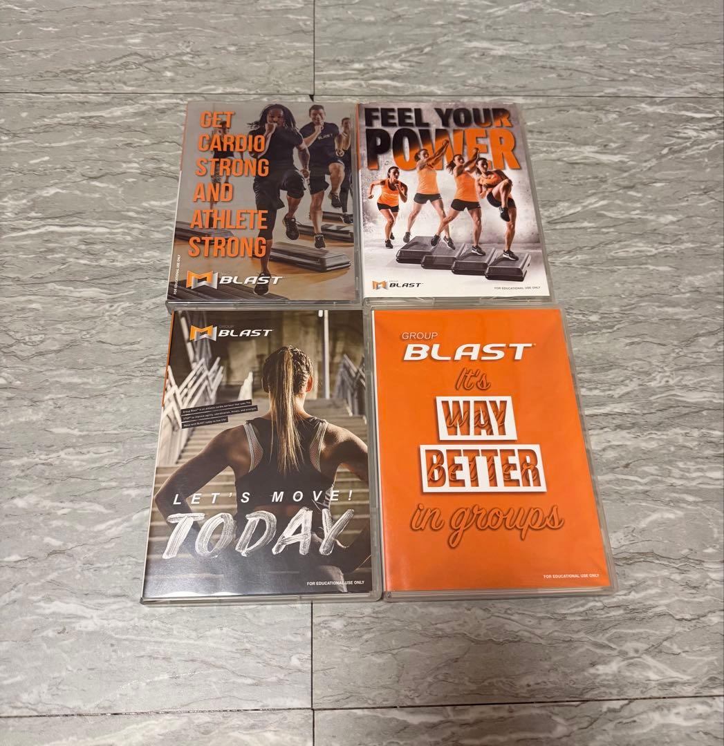グループBLAST DVD 4枚セット