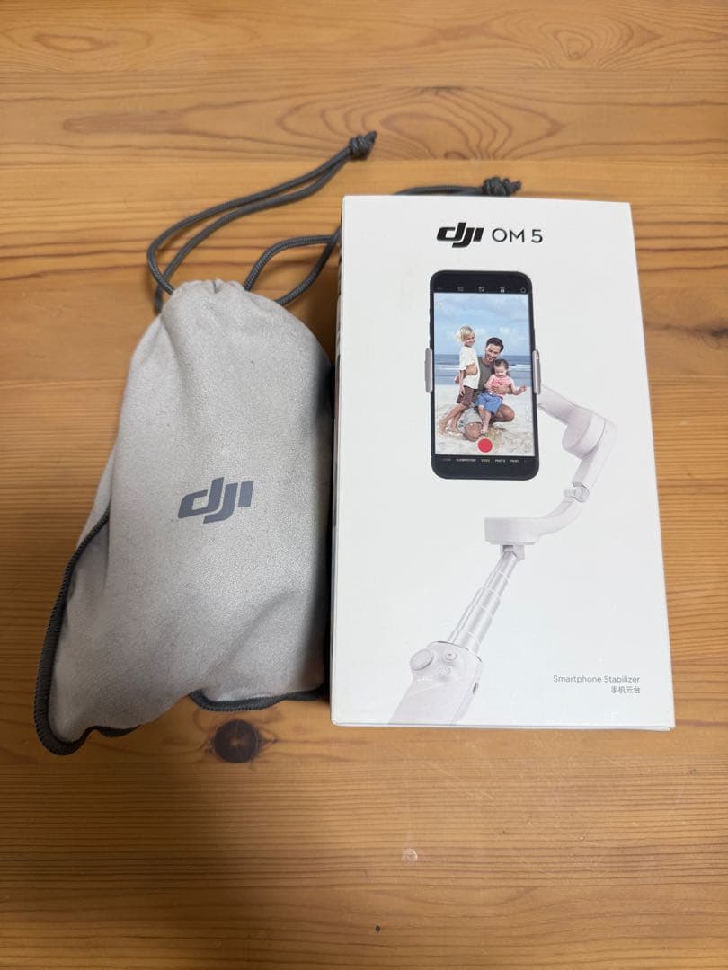 DJI OM 5 スタビライザー ホワイト 収納袋付き