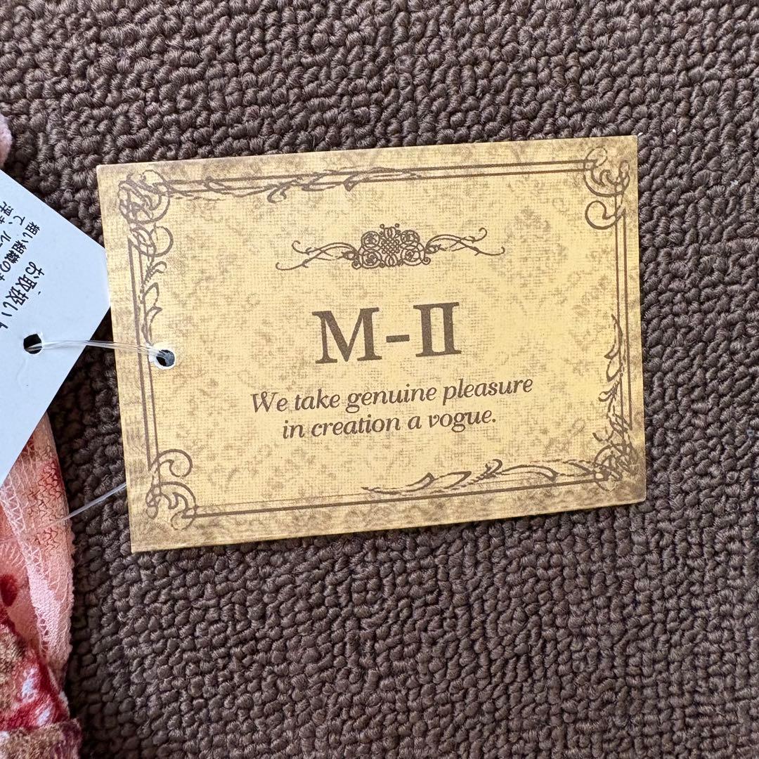 新品タグ M-Ⅱ リズリサ系 花柄レース アシメ キャミソール