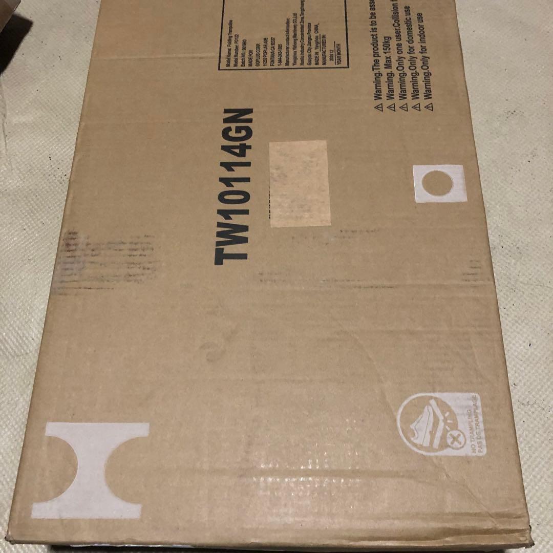 【未使用品】GYMAXトランポリン 最大荷重150KG 直径101cm グリーン