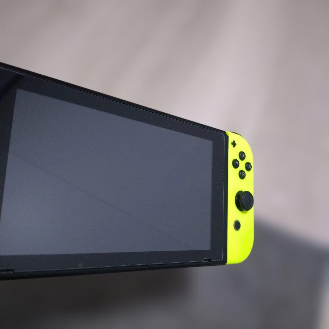 Nintendo Switch 青/黄 本体 + 付属品
