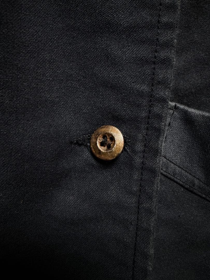 ジャケット・アウター ~40s Doublebreast Black Moleskin Jacket