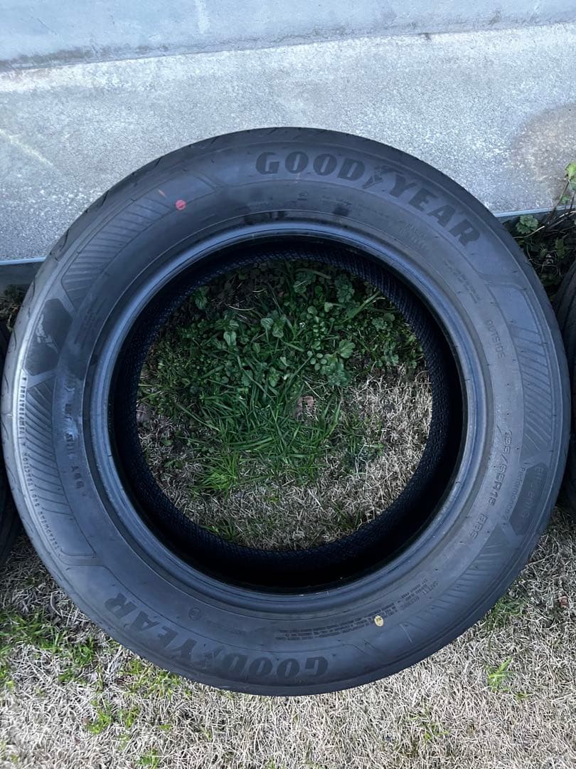 新車外し 4本185/65R15 GOODYEAR アクア フリード プリウス