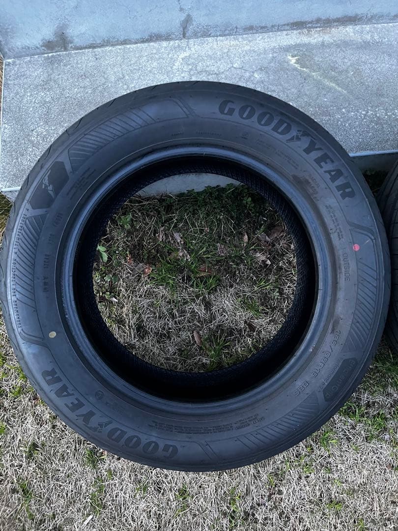 新車外し 4本185/65R15 GOODYEAR アクア フリード プリウス