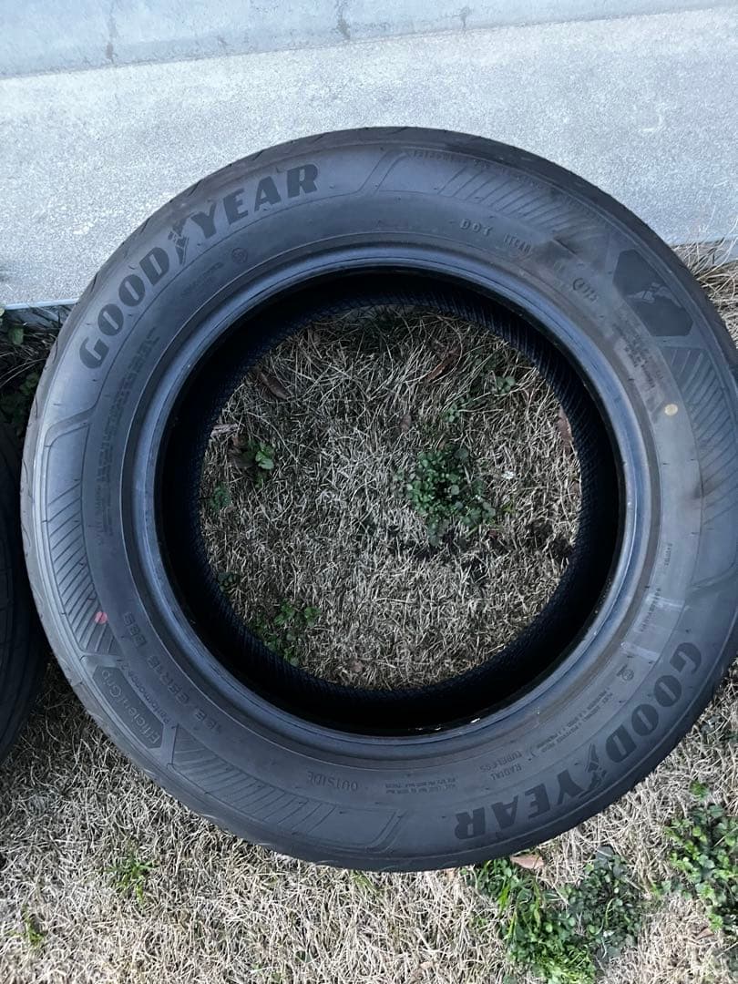 新車外し 4本185/65R15 GOODYEAR アクア フリード プリウス