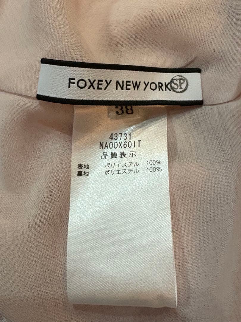 ＦＯＸＥＹフォクシーピンク花柄ボタニカワンピース43731　38SP