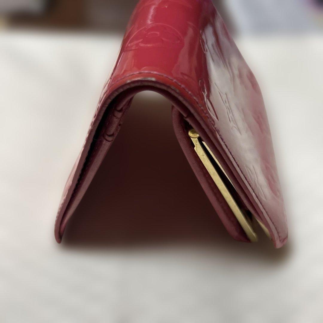 Louis Vuitton ピンク 二つ折り財布