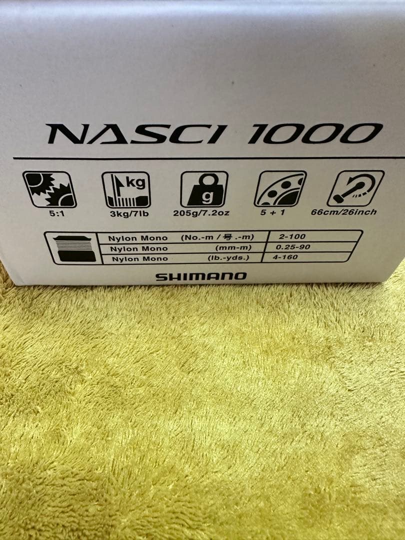 SHIMANO NASCI 1000 スピニングリール