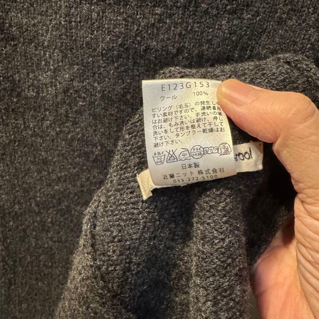evam eva エヴァムエヴァ ウール ストール 程よい編み地 アレンジ自在