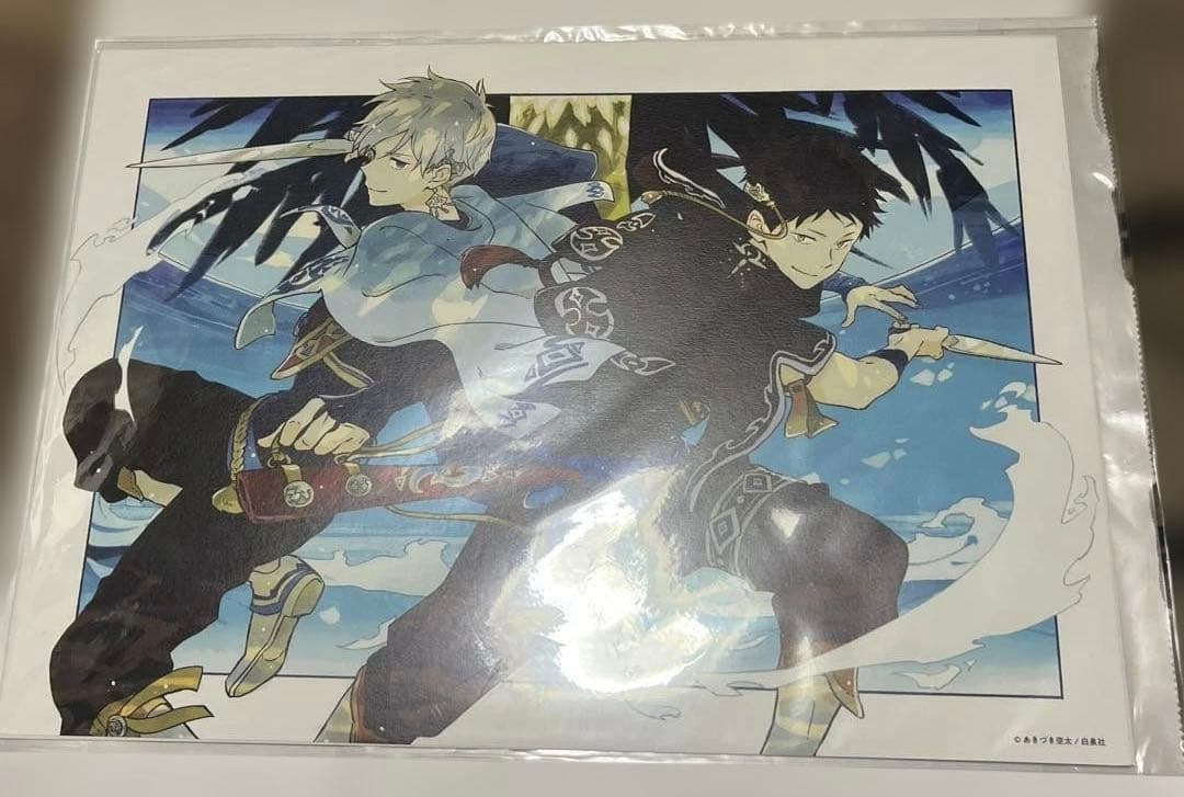 赤髪の白雪姫 コラボレーションカフェ 原画シートA、B 付録クリアファイル