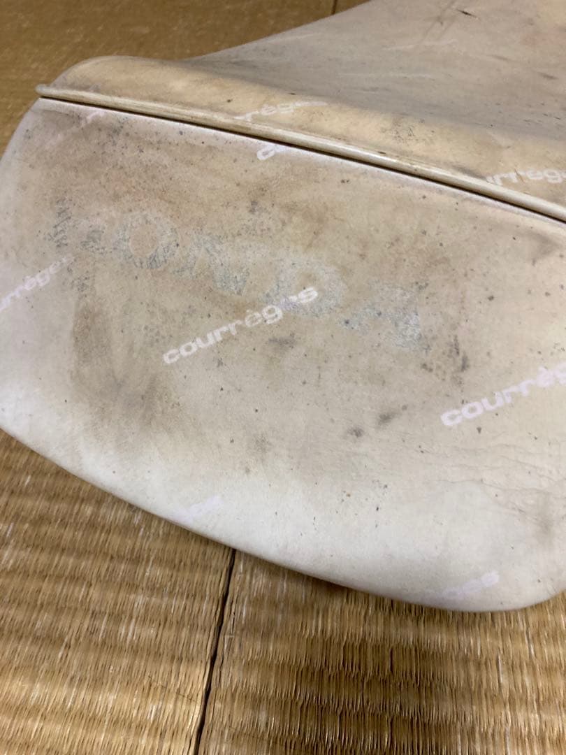 af09 クレタク　スパタク　シート　クレージュ　当時物 旧原付