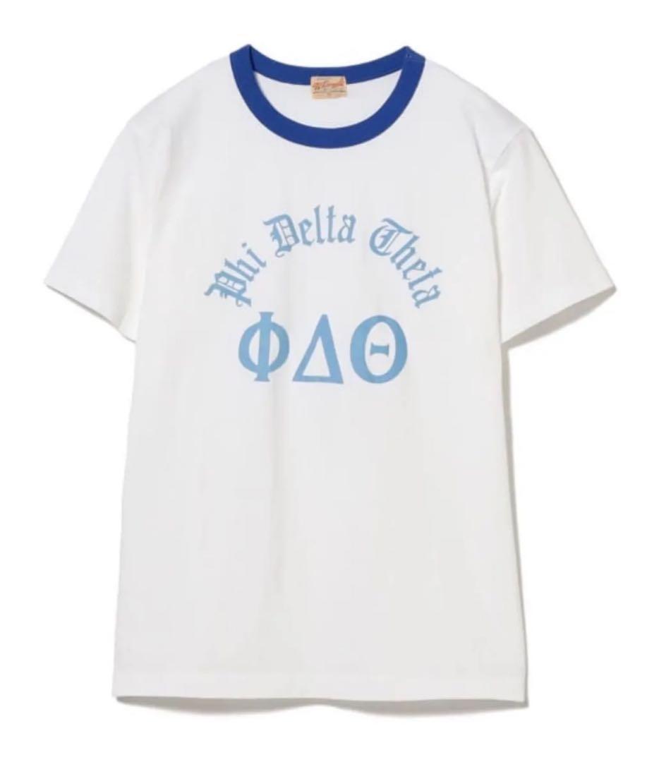 【未使用】ビームスボーイ　WHITESVILLE RINGER T-shirt