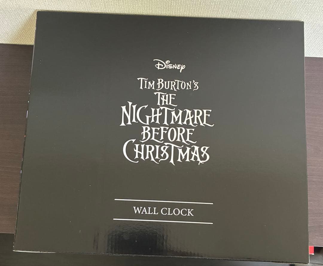 ディズニーストア　ティム・バートン ナイトメアー・ビフォア・クリスマス 時計