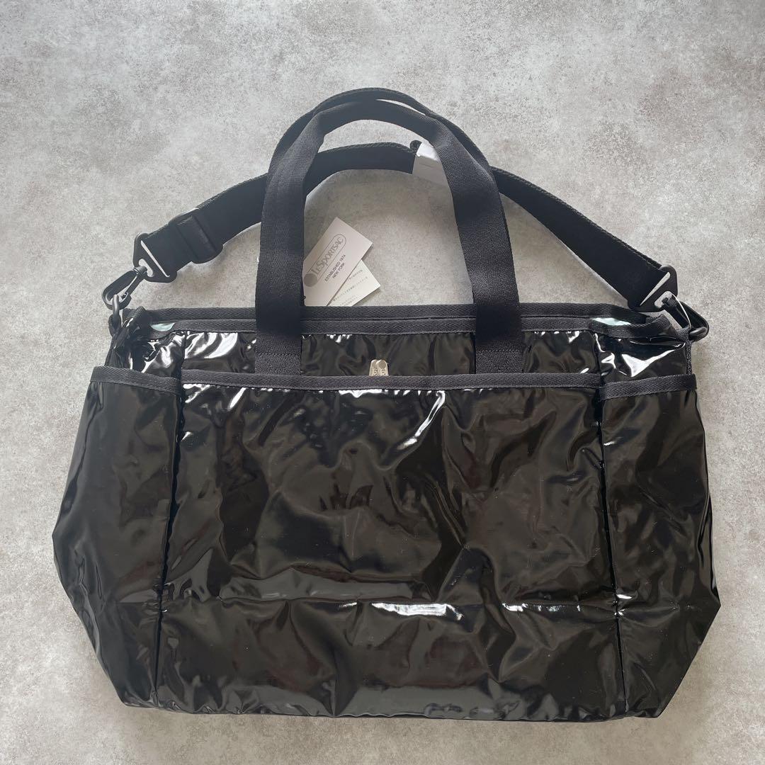新品タグ付✨ひとりっぷ×レスポートサック　ライアントラベルトート　ブラック