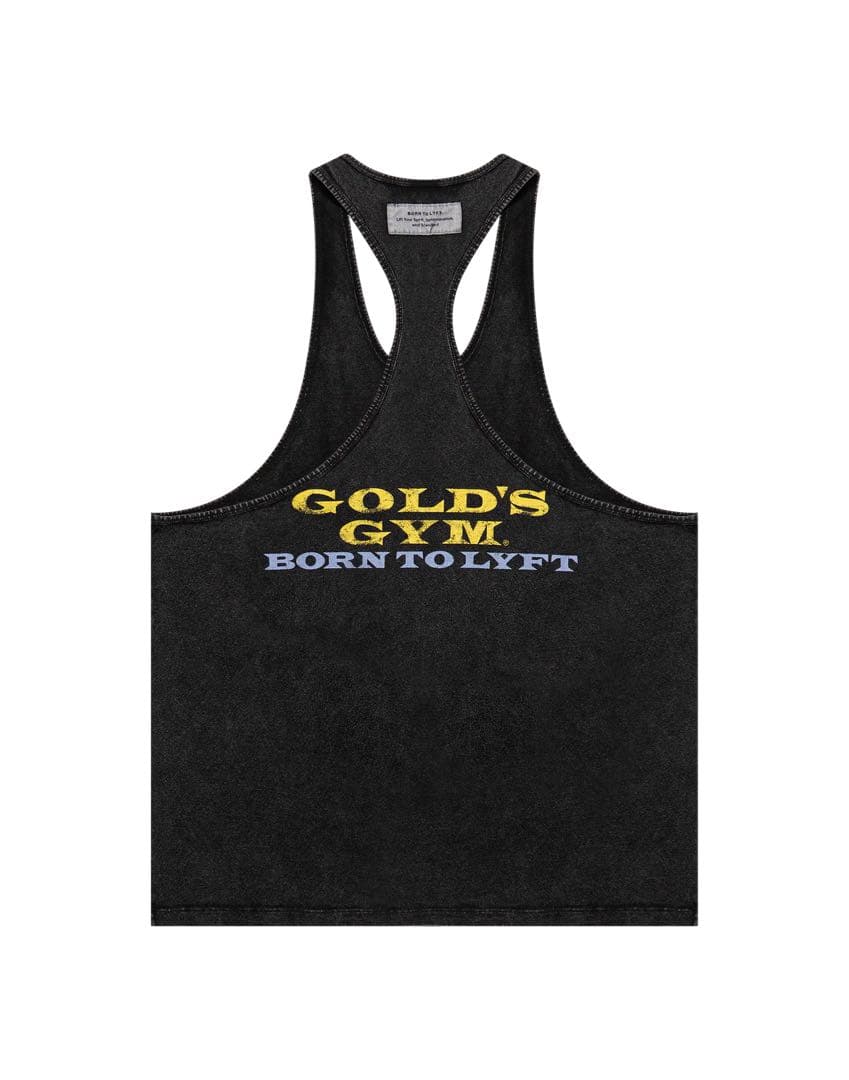 【完売品】LYFT GOLD'S GYM タンクトップ BLACK L 新品