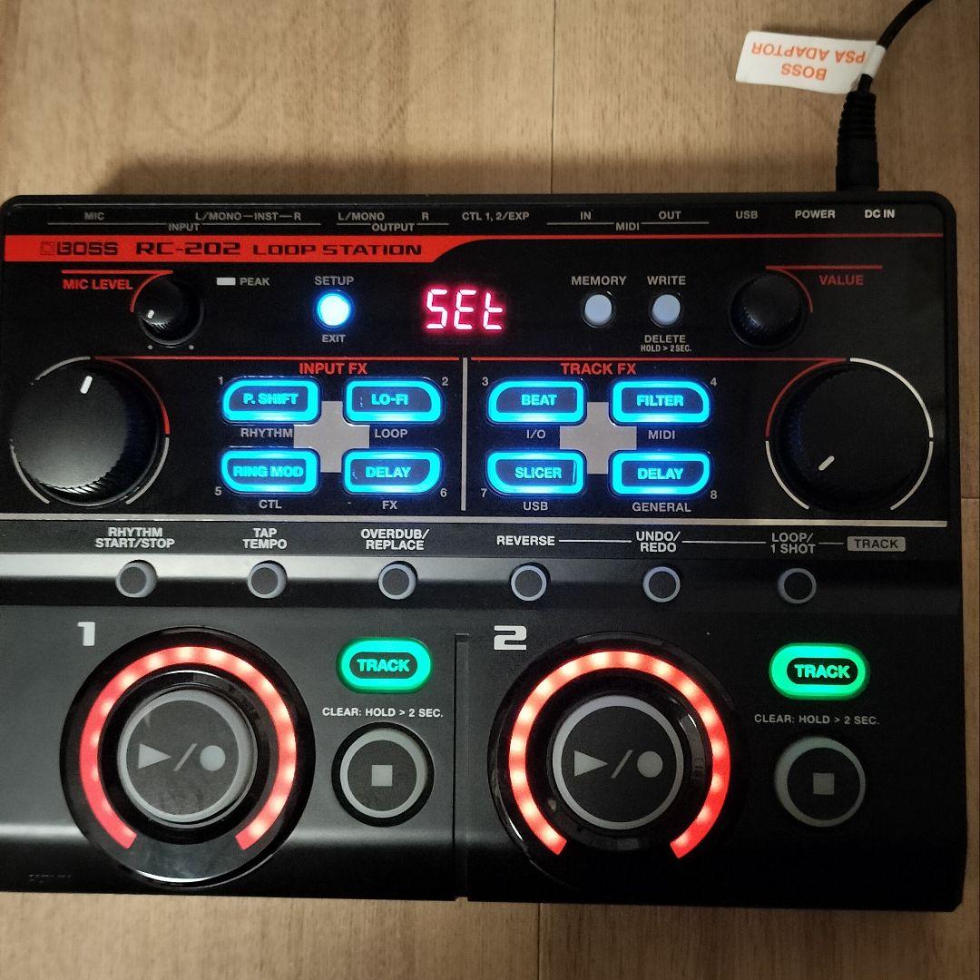 【購入1年以内(保証期間内)】BOSS RC-202 ループステーション