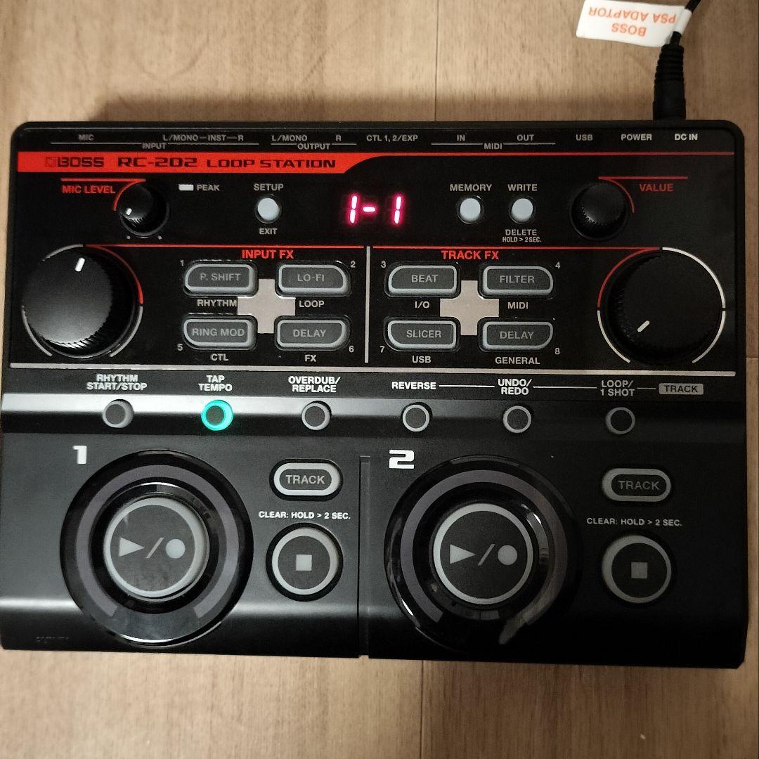 【購入1年以内(保証期間内)】BOSS RC-202 ループステーション