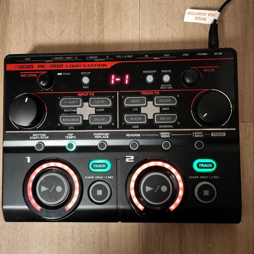 【購入1年以内(保証期間内)】BOSS RC-202 ループステーション