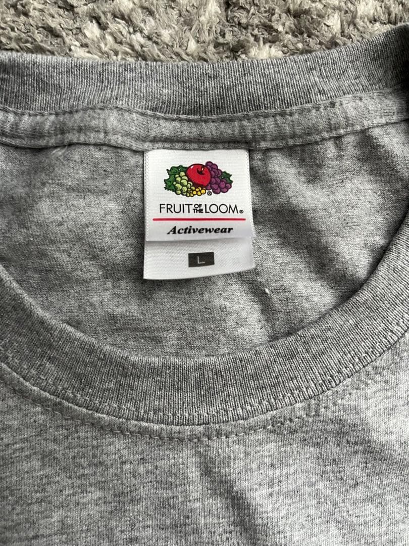 THIRD MAGAZINE フルーツオブザルーム Tシャツ　白　グレー