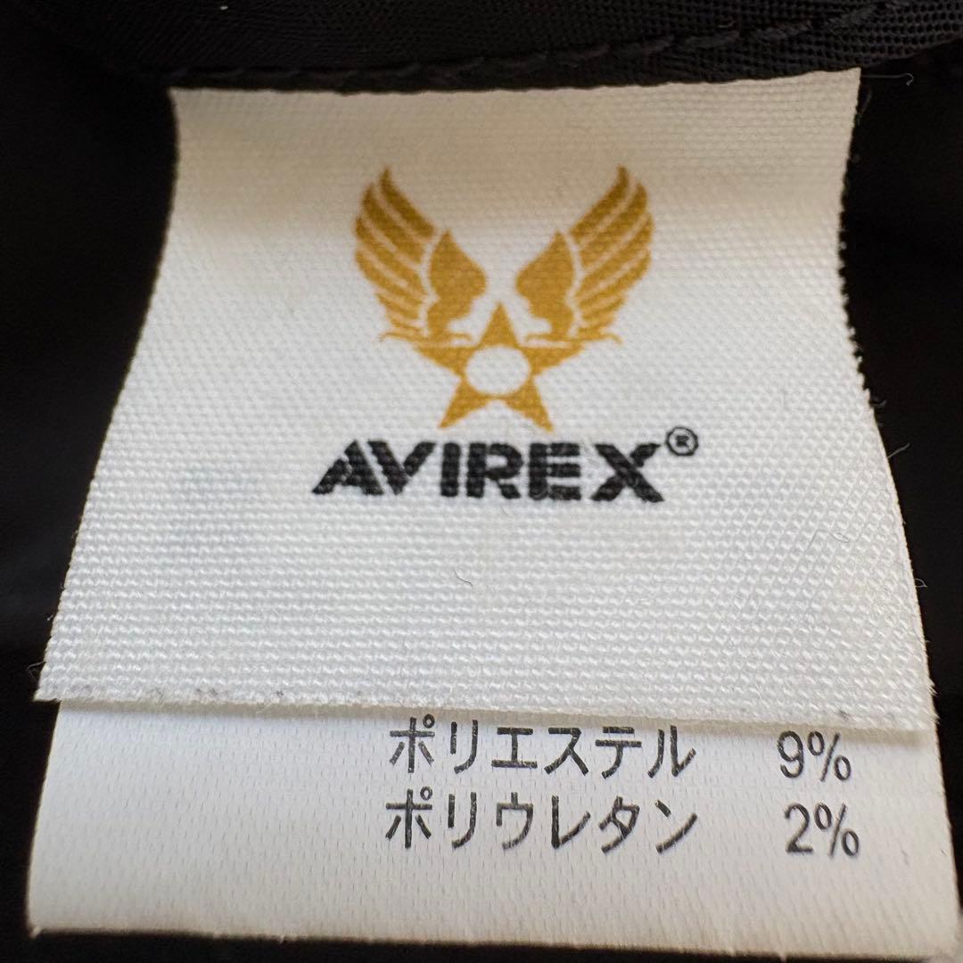 AVIREX アヴィレックス L-2 マテリアル コマンド ジャケット ブラック