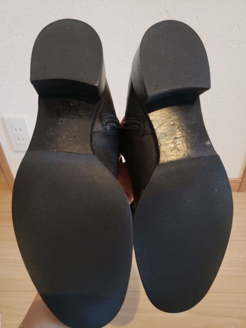 PRADA ロングブーツ　CERVOレザー　36