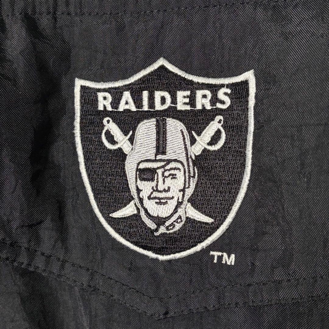 STARTER NFL RAIDERS アノラックパーカー 刺繍ロゴ