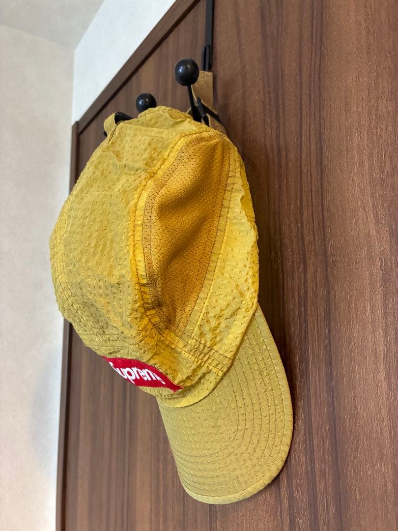 Supreme イエローメッシュキャップ