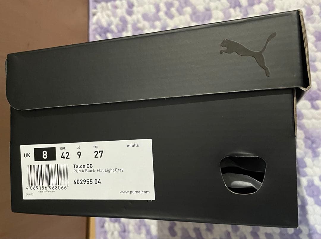 PUMA talon OG 402955 スニーカー ブラック/ライトグレー