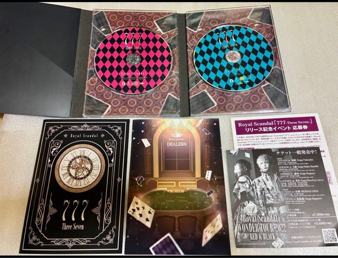  Scandal 777 (Three Seven) 5点セット