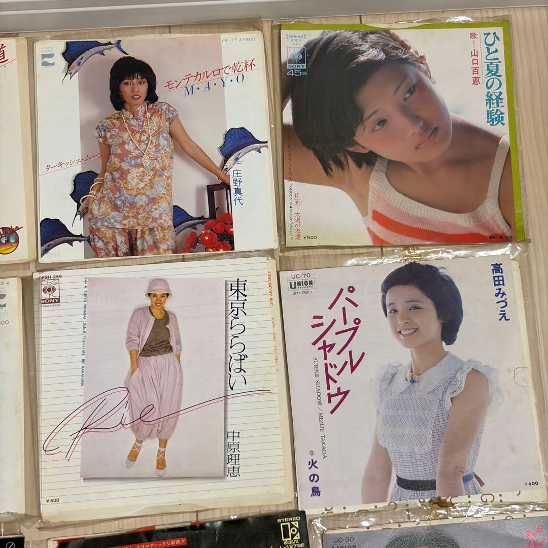 レコード まとめ売り LP 56枚 EP 18枚 70年代 邦楽 洋楽 混在