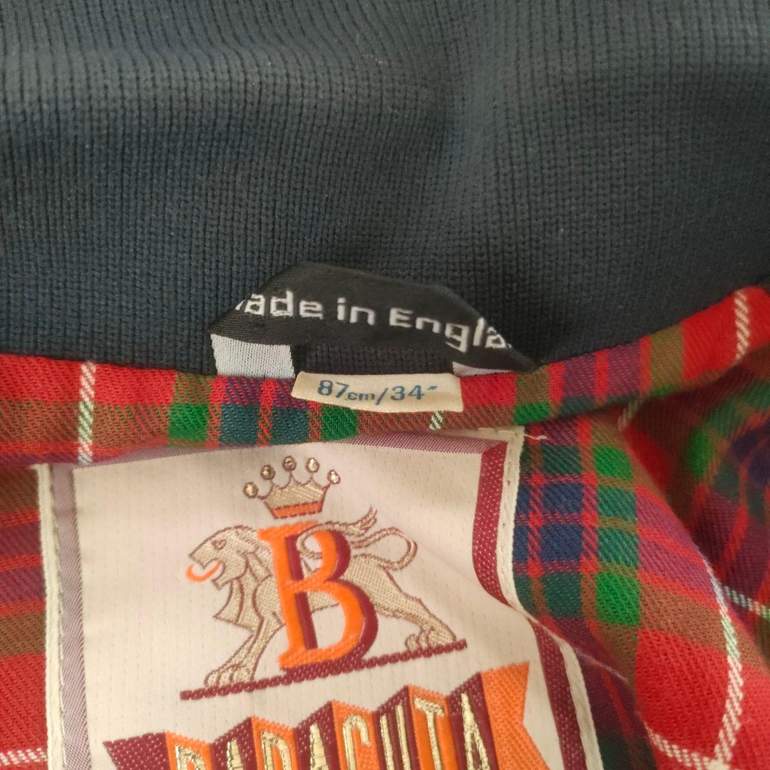 BARACUTA G9 ハリントンジャケット ネイビー 34 英国製