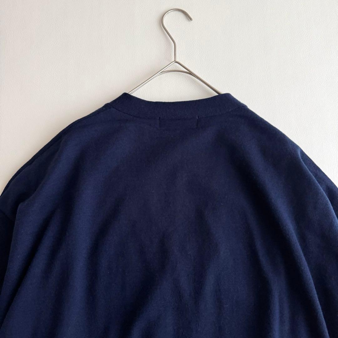 HeRIN.CYE Frill knit cardigan 変形 ネイビー 配色