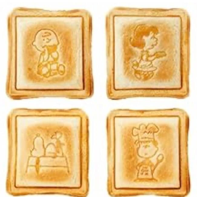 新品 PEANUTS グリルサンドメーカーダブル BRUNO ワッフルプレート付