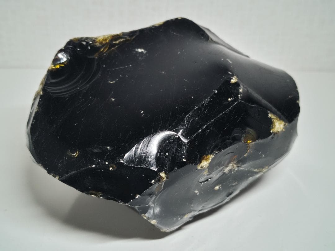 黒曜石 1.8kg オブシディアン 原石 鑑賞石 自然石 誕生石 鉱物 鉱石