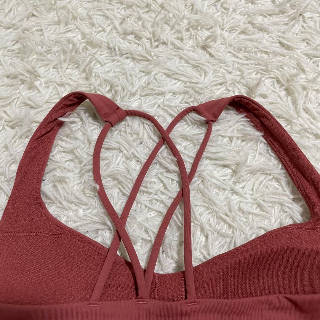 美品✨ルルレモン ヨガウェア 上下 セットアップ オレンジ