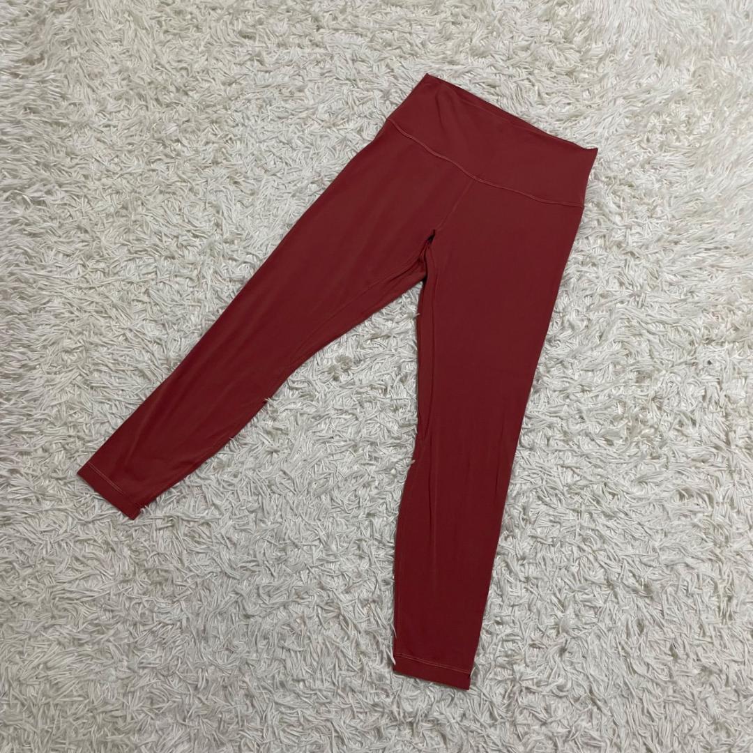 美品✨ルルレモン ヨガウェア 上下 セットアップ オレンジ