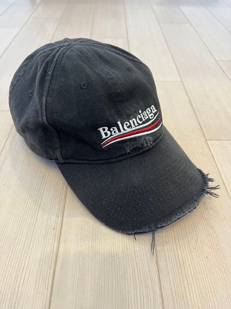 Balenciaga Political L キャップ 帽子 デストロイ