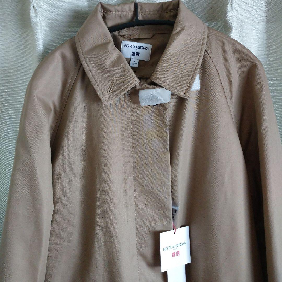 新品 未使用 ユニクロ イネス ステンカラー コート М レディース 希少