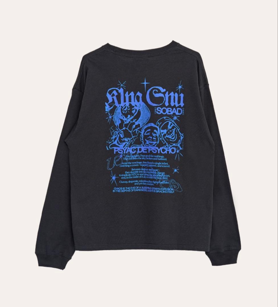 SOBAD L/S TEE [スミクロ] Lサイズ
