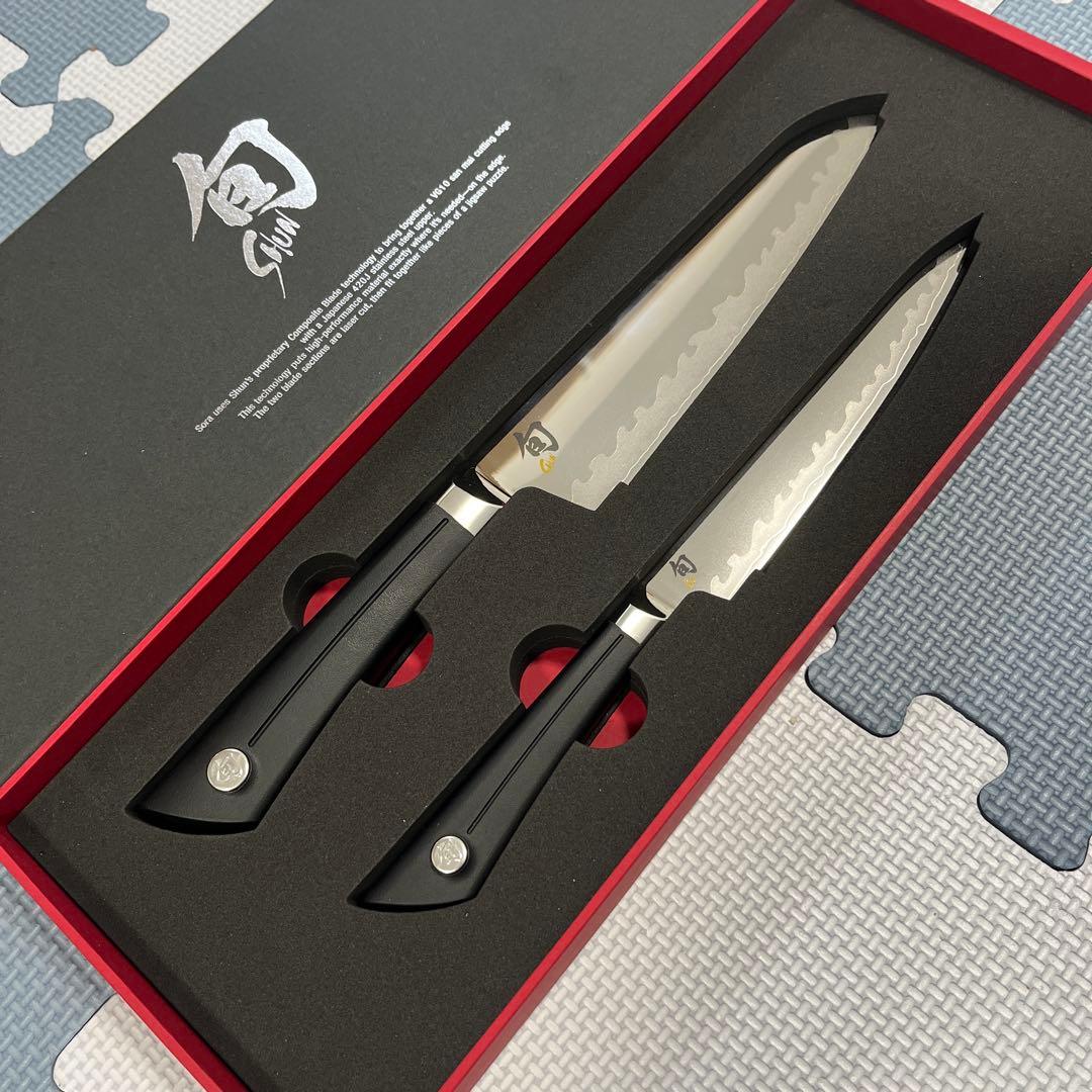 【新品未使用】貝印 旬 包丁 2本セット Shun Sora