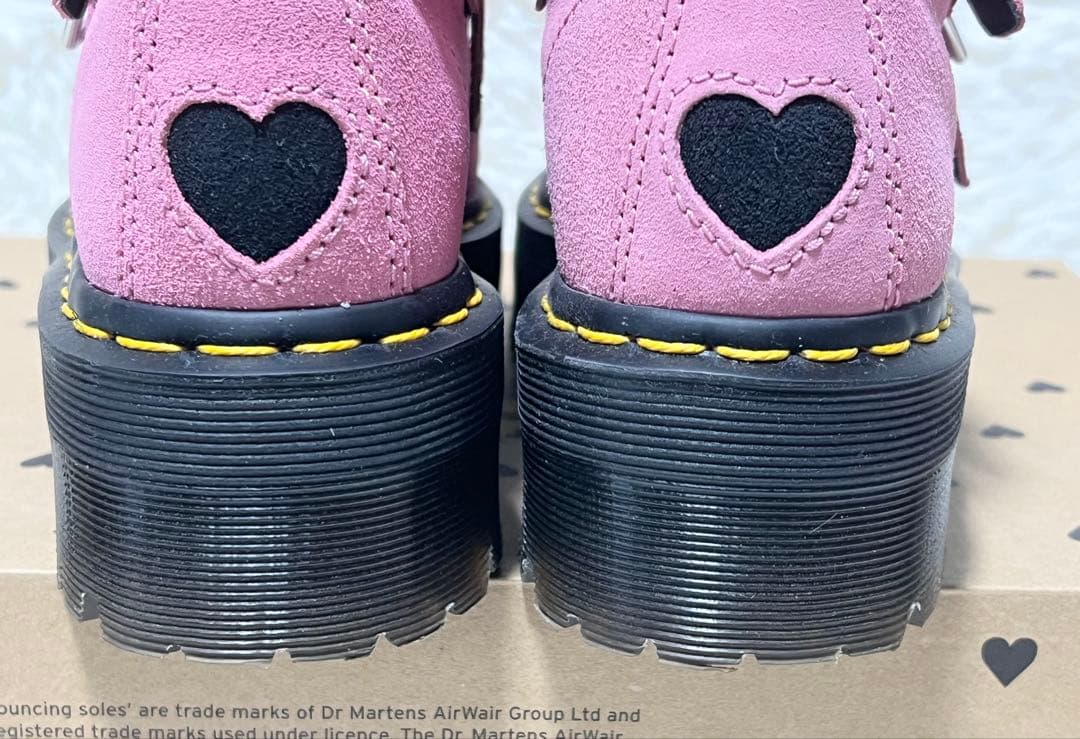 Dr.Martens x Lazy Oaf コラボ PINK SUEDE UK4