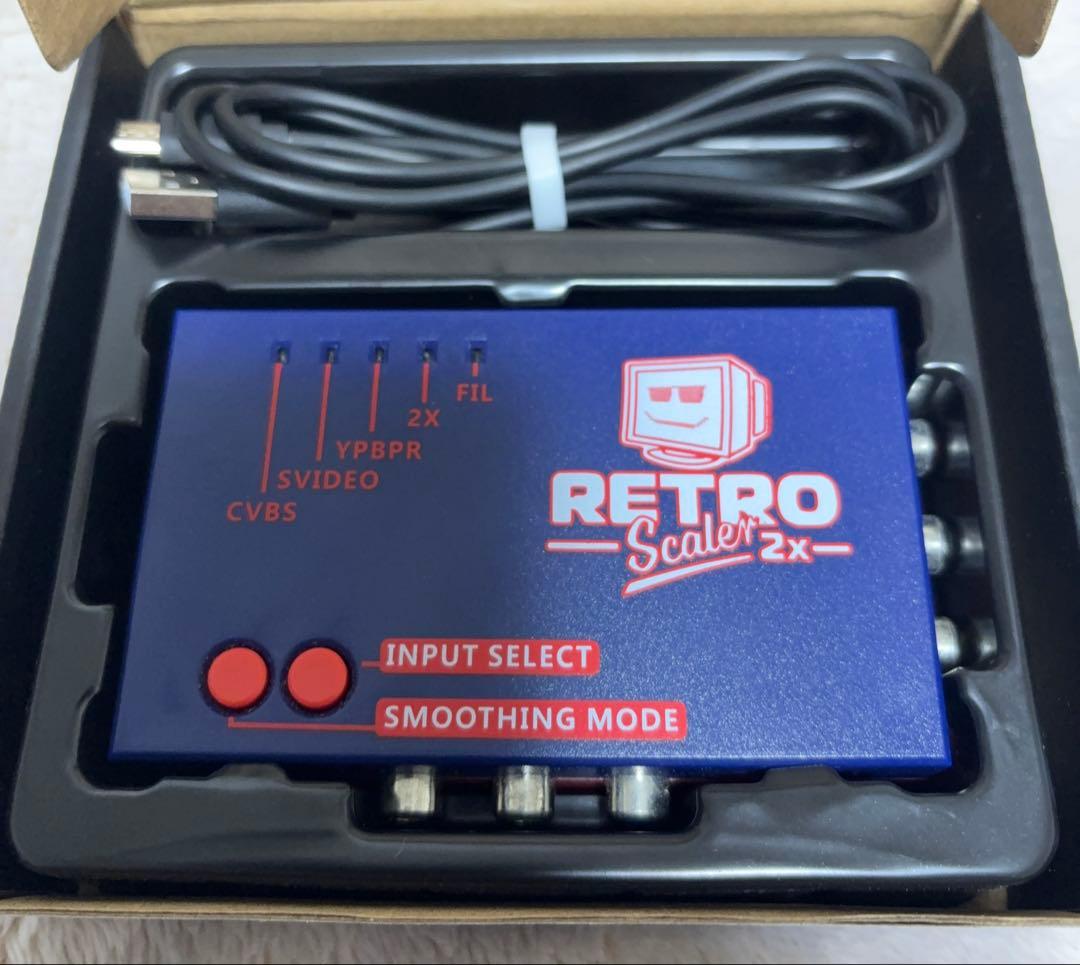 RetroScaler2x アップスキャンコンバータ HDMIコンバータ