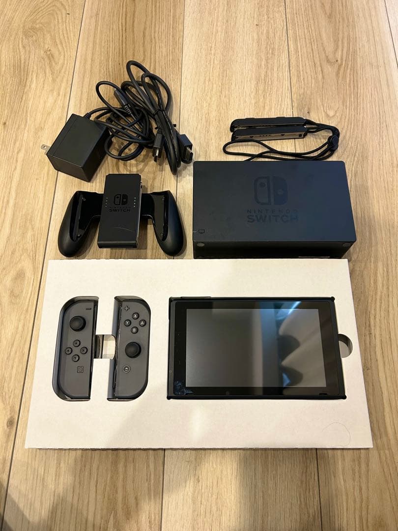 Nintendo Switch グレー 本体 付属品完備